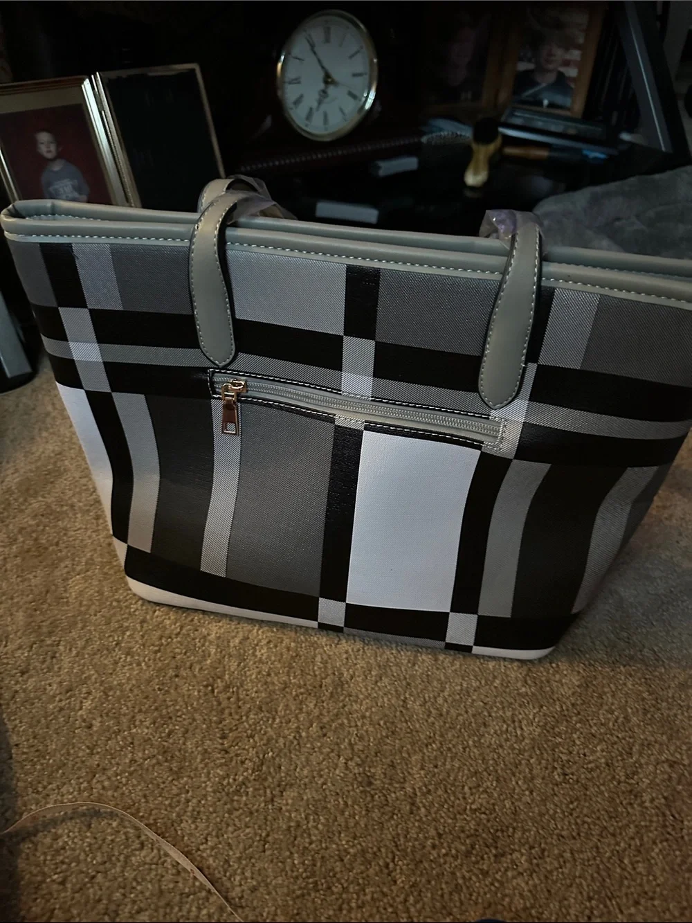 Tote bag with small pouch